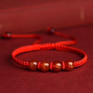 Gold List Winners Bracelet, Must Pass Every Exam, Blessing Gift, Blessing Hand Rope