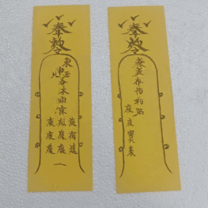 Eastern Mysterious Power Zhang Tianshi Maoshan Taoist Talisman