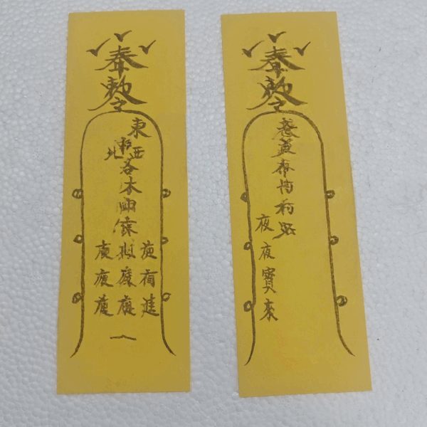 Eastern Mysterious Power Zhang Tianshi Maoshan Taoist Talisman