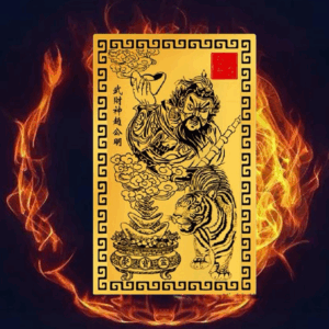 God of Wealth Zhao Gongming Phone Case: Command Prosperity & Protection