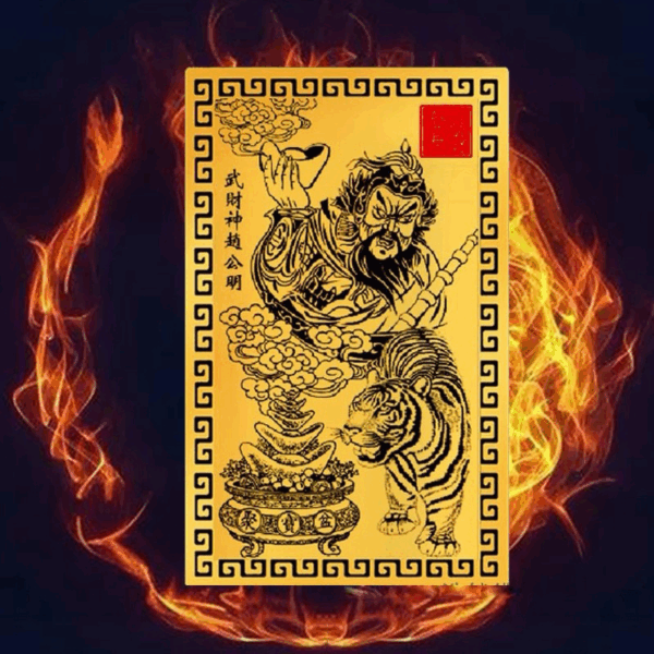 God of Wealth Zhao Gongming mobile phone back cover (2) God of Wealth Zhao Gongming Phone Case: Command Prosperity & Protection