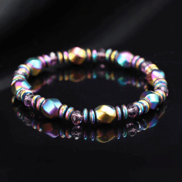 Hand-Woven Colorful Magnetic Bracelet Improve Health Index (2) Hand-Woven Colorful Magnetic Bracelet Improve Health Index