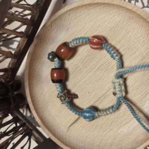 Tibetan Ethnic Style Beaded Hand-Woven Bracelet: Small Accessories
